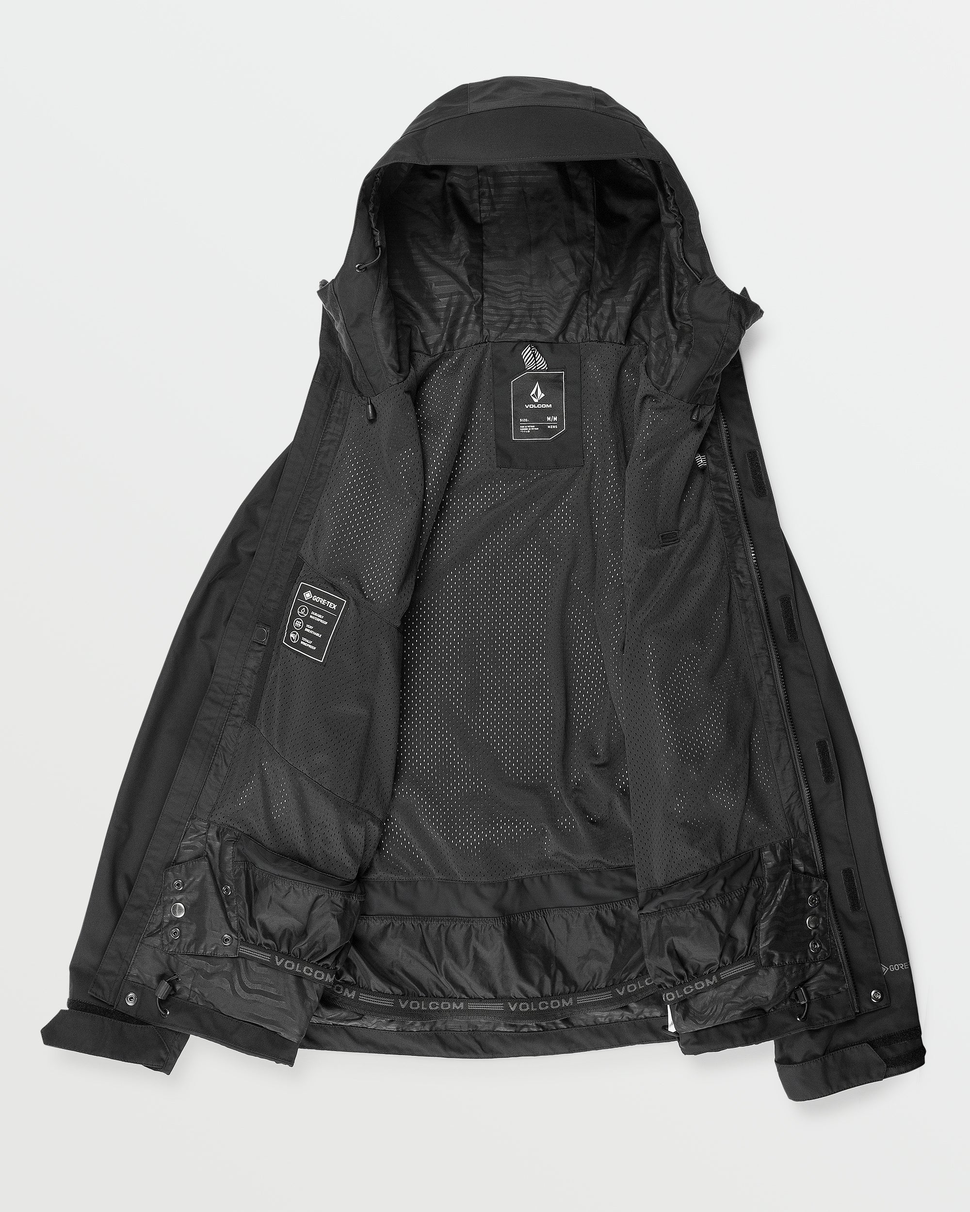 VOLCOM ウェア XL Dua Gore-Tex JKT Roan bib Roan Bib Overall - BLACK - Men - Volcom EU – Volcom Europe