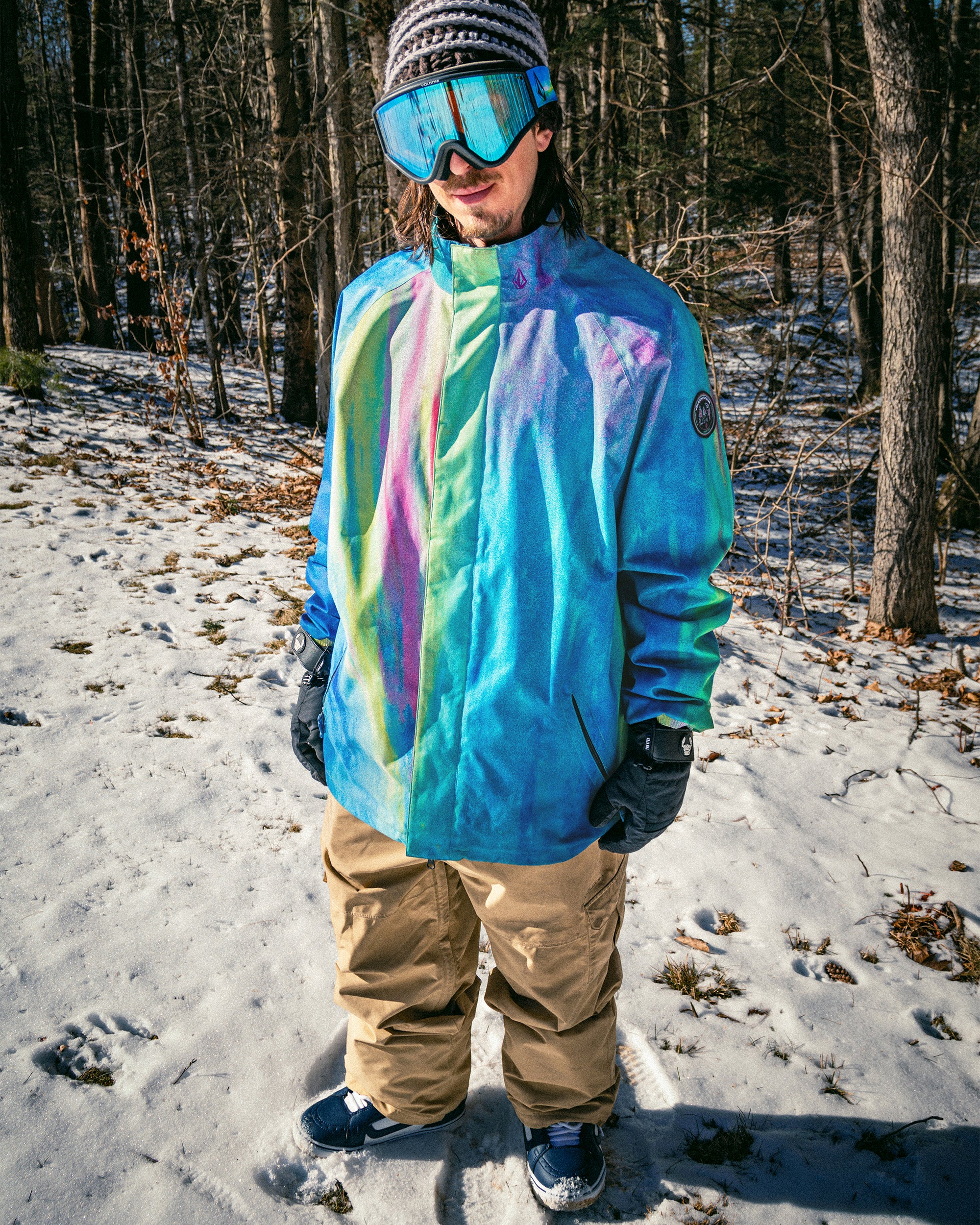 【VOLCOM】MENS RAVRAAH JACKET - WATER TEAK Volcom Ravraah Snowboard jacket - green (water teak)