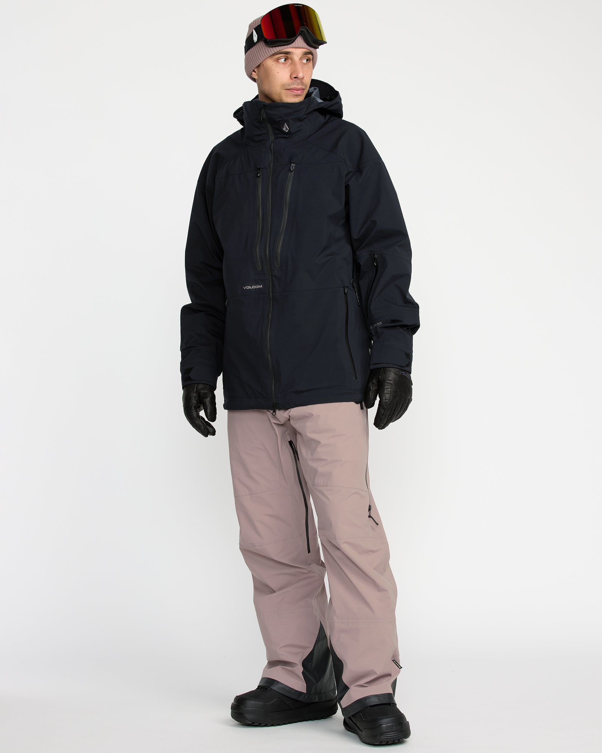 Mens Guch Stretch Gore Jacket – Black – Volcom Australia