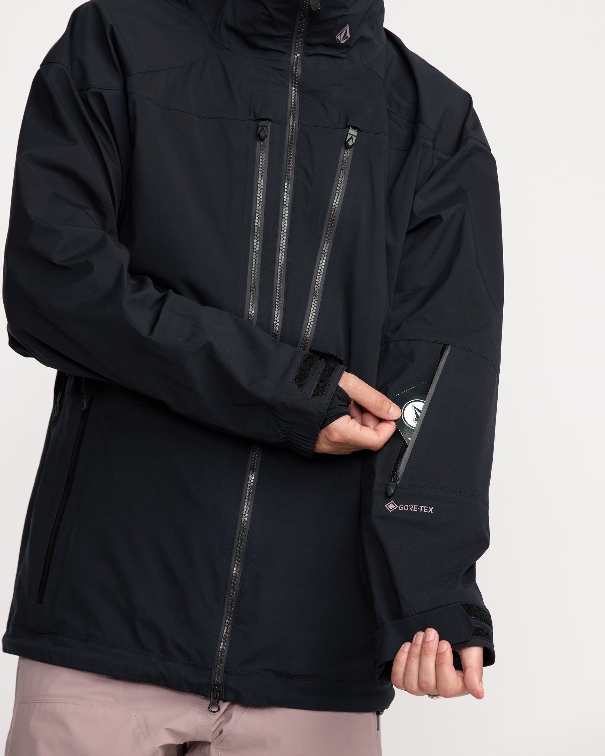 Mens Guch Stretch Gore Jacket – Black – Volcom Australia