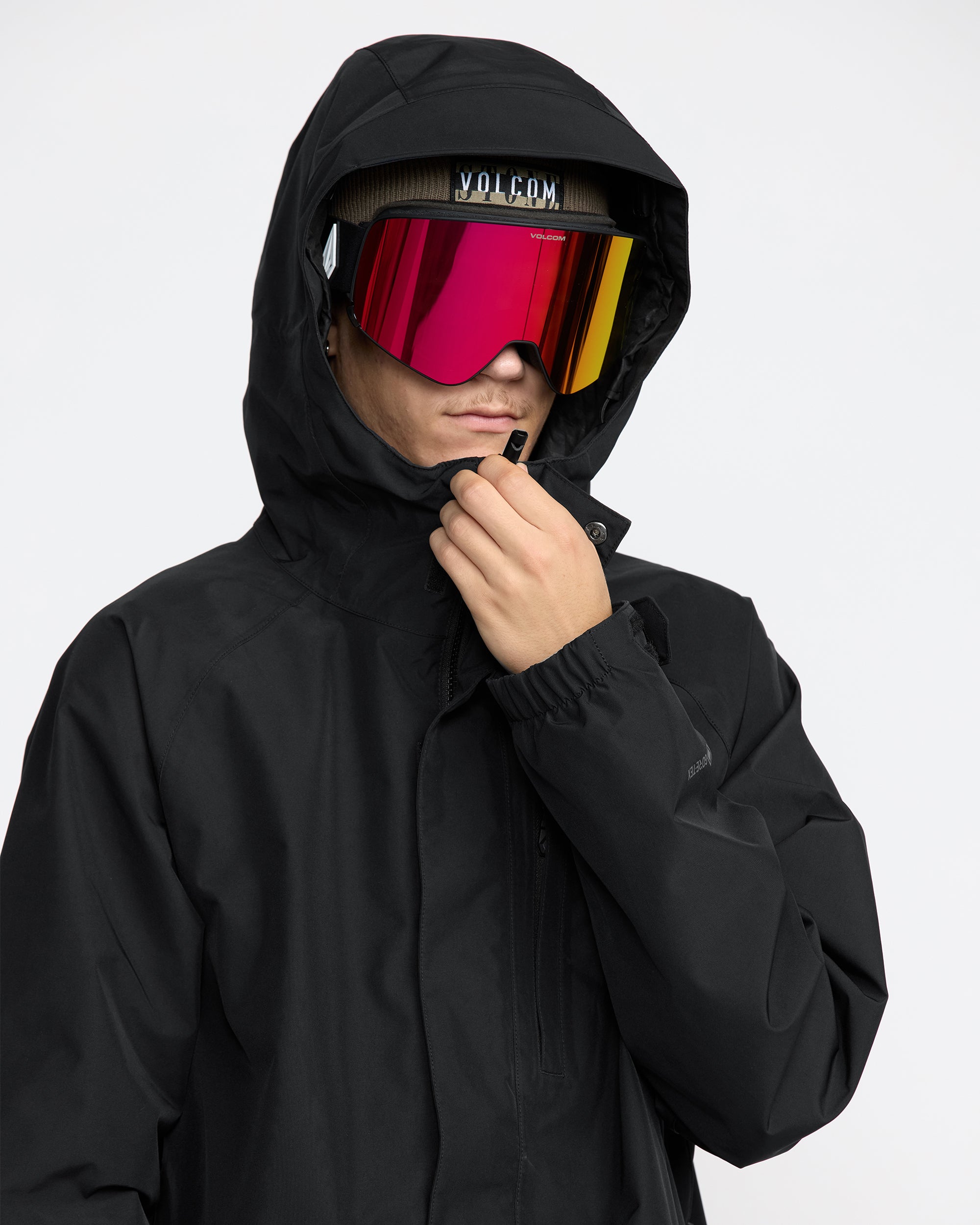 Mens Dua Gore-Tex Jacket – Black – Volcom Australia