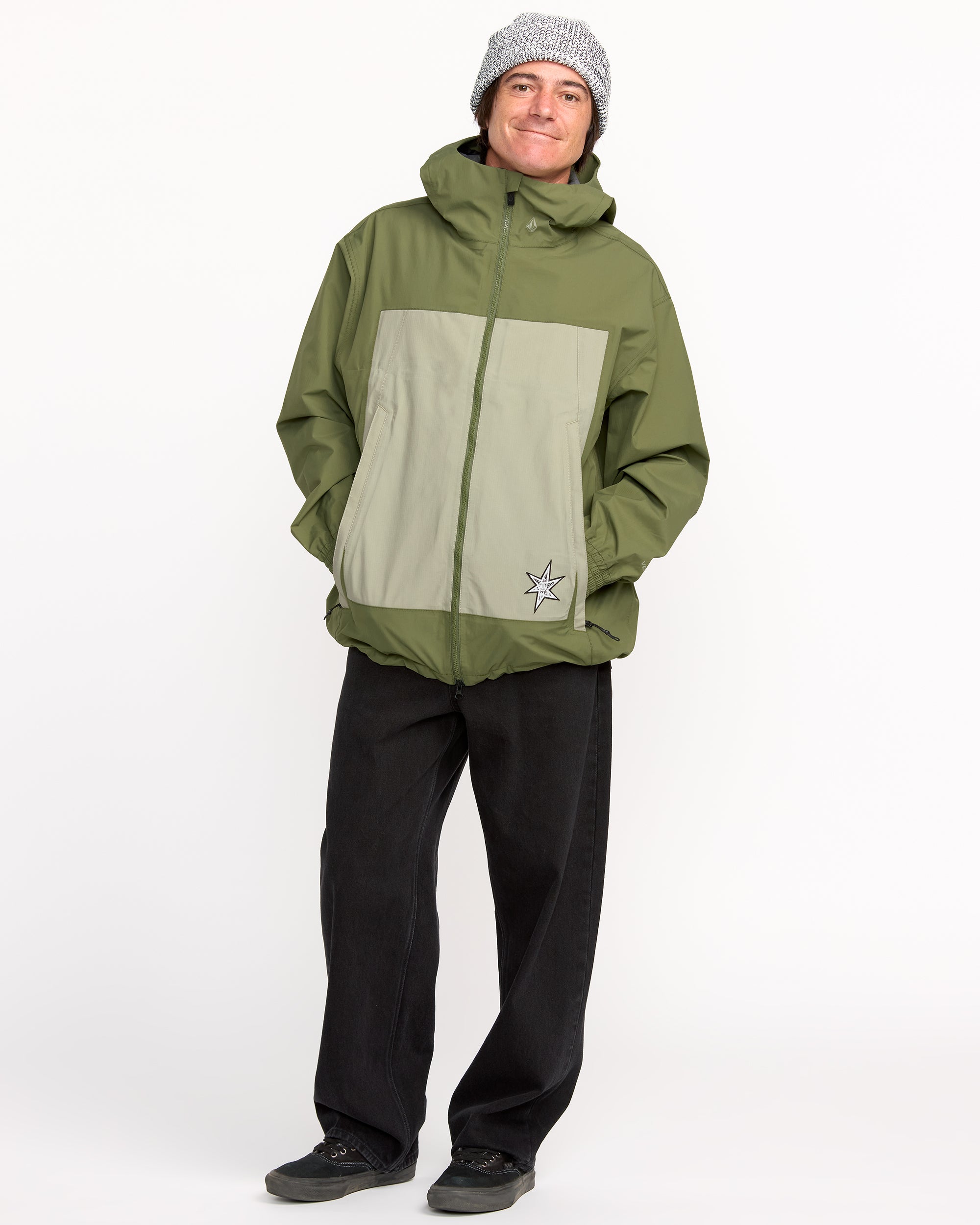 VOLCOM Stone Arthur Longo 3レイヤーゴアテックス Ｓ Mens Arthur Longo 3L Jacket – Volcom