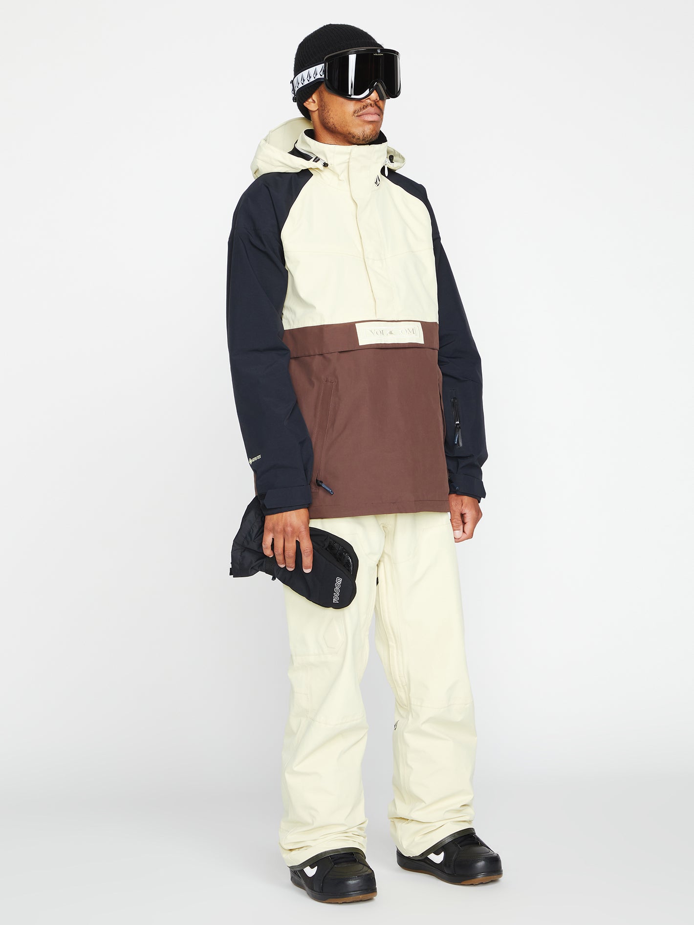 Mens L Gore-Tex Pants - Khaki (2022) | Volcom
