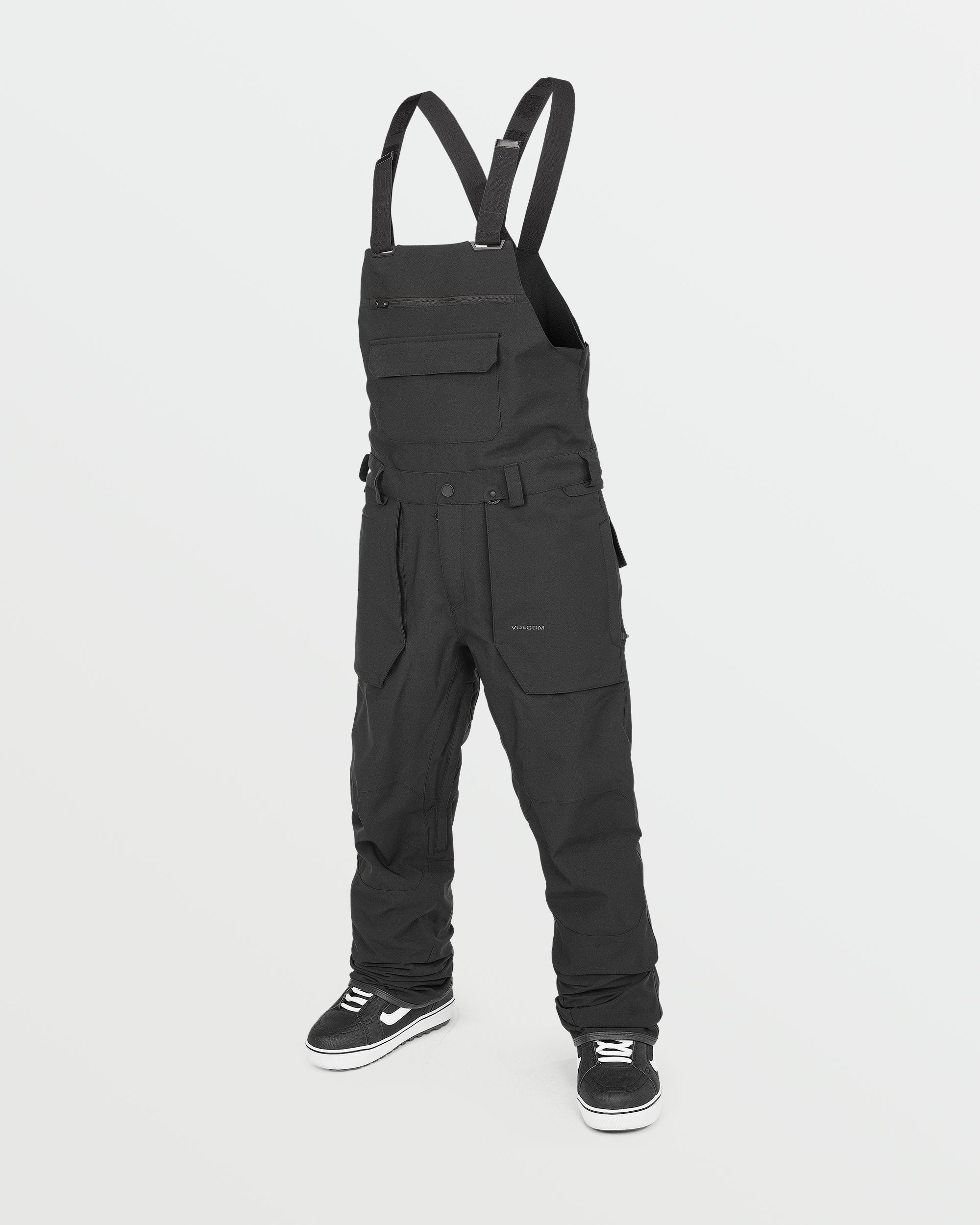 ROAN BIB OVERALL - BLACK – Volcom