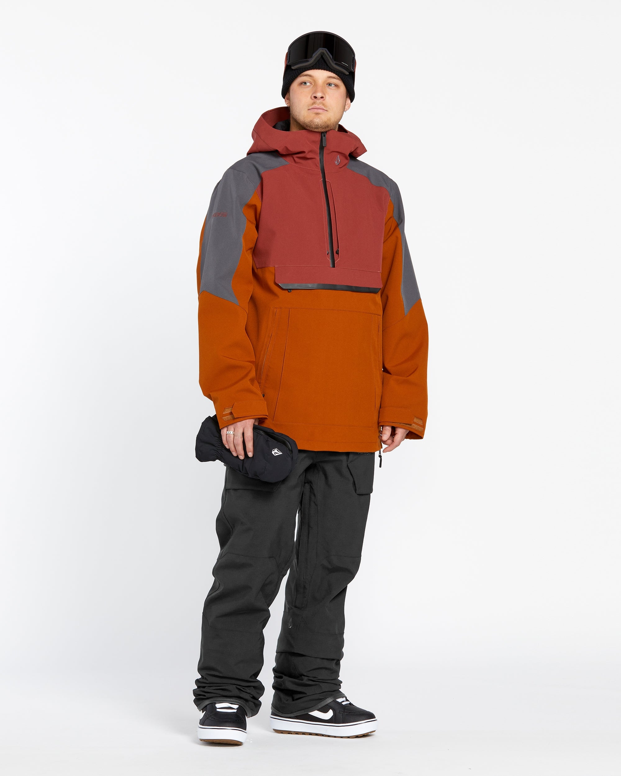 ROAN BIB OVERALL - BLACK – Volcom