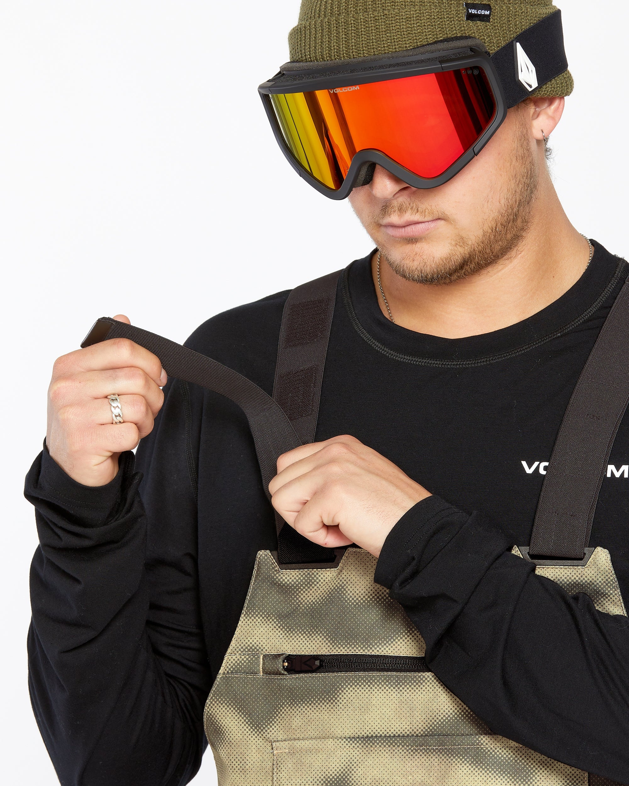 ROAN BIB OVERALL - CAMOUFLAGE – Volcom
