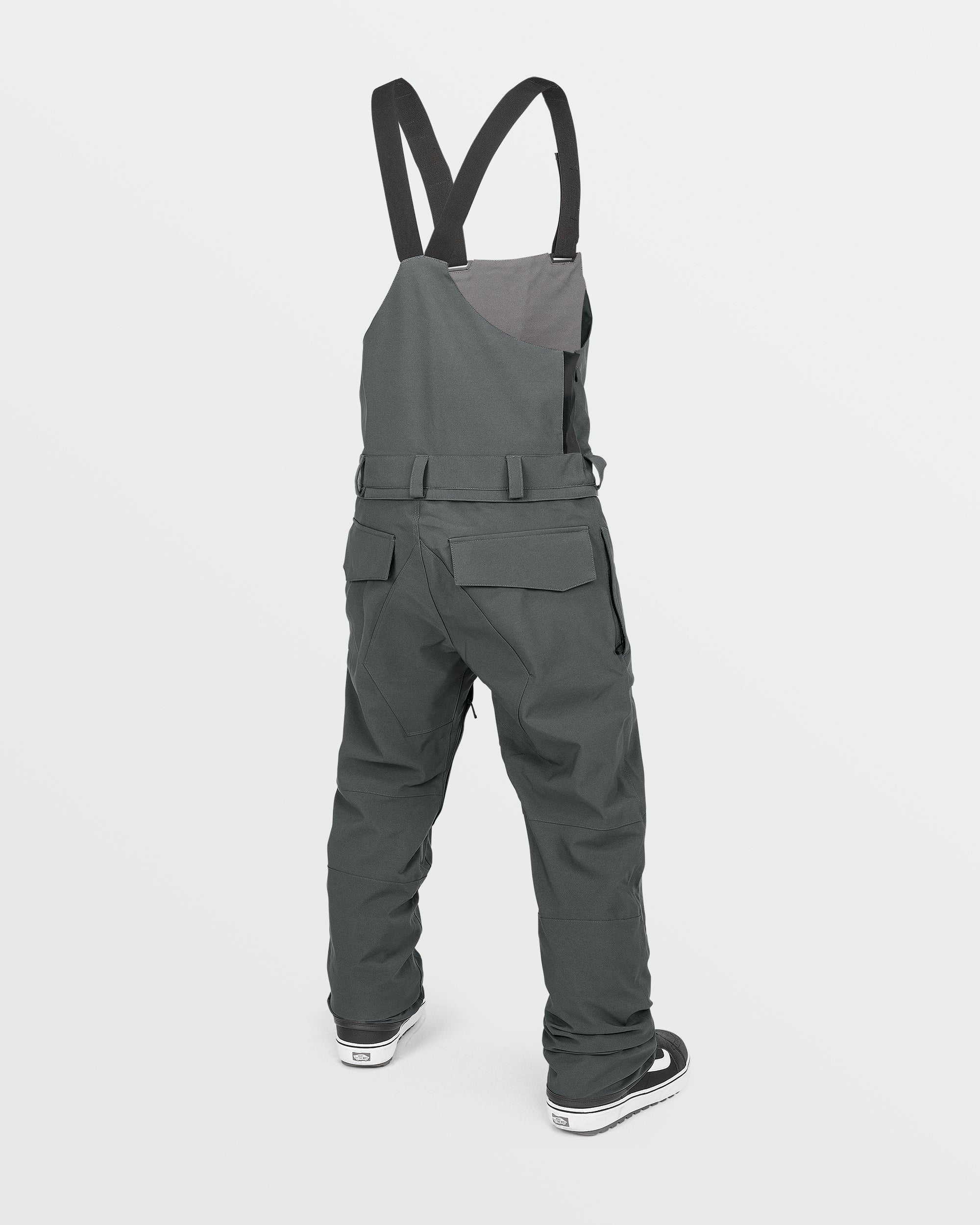 ROAN BIB OVERALL - CHARCOAL – Volcom
