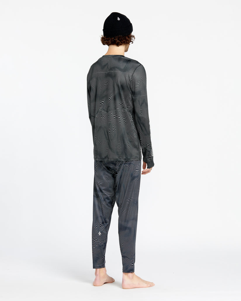 Mens Mens V-Science Crew - Black Print