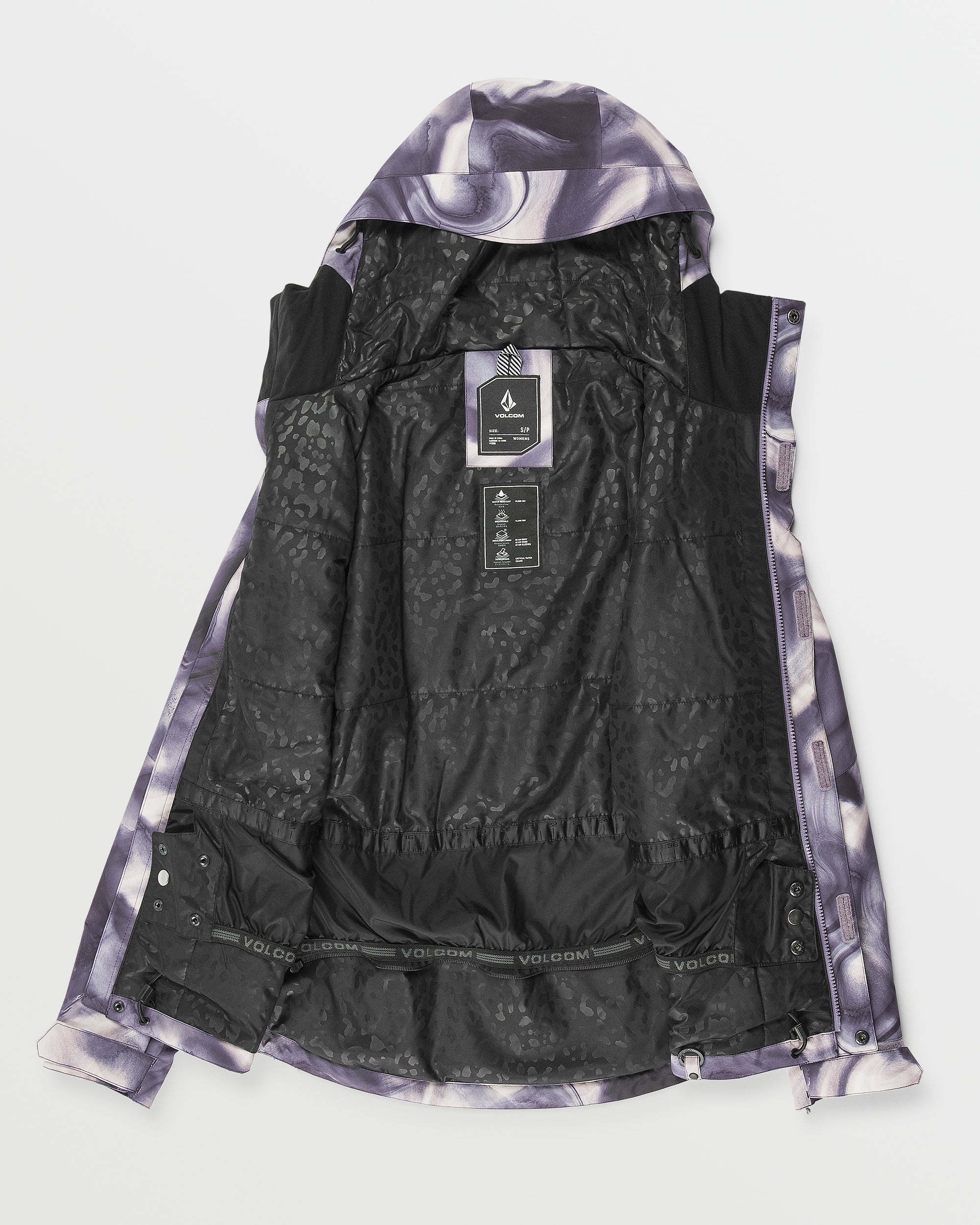 超美品！VOLCOM　BOLT INS JKT 　スノーボードジャケット　M VOLCOM Womens Bolt Insulated Jacket - Black