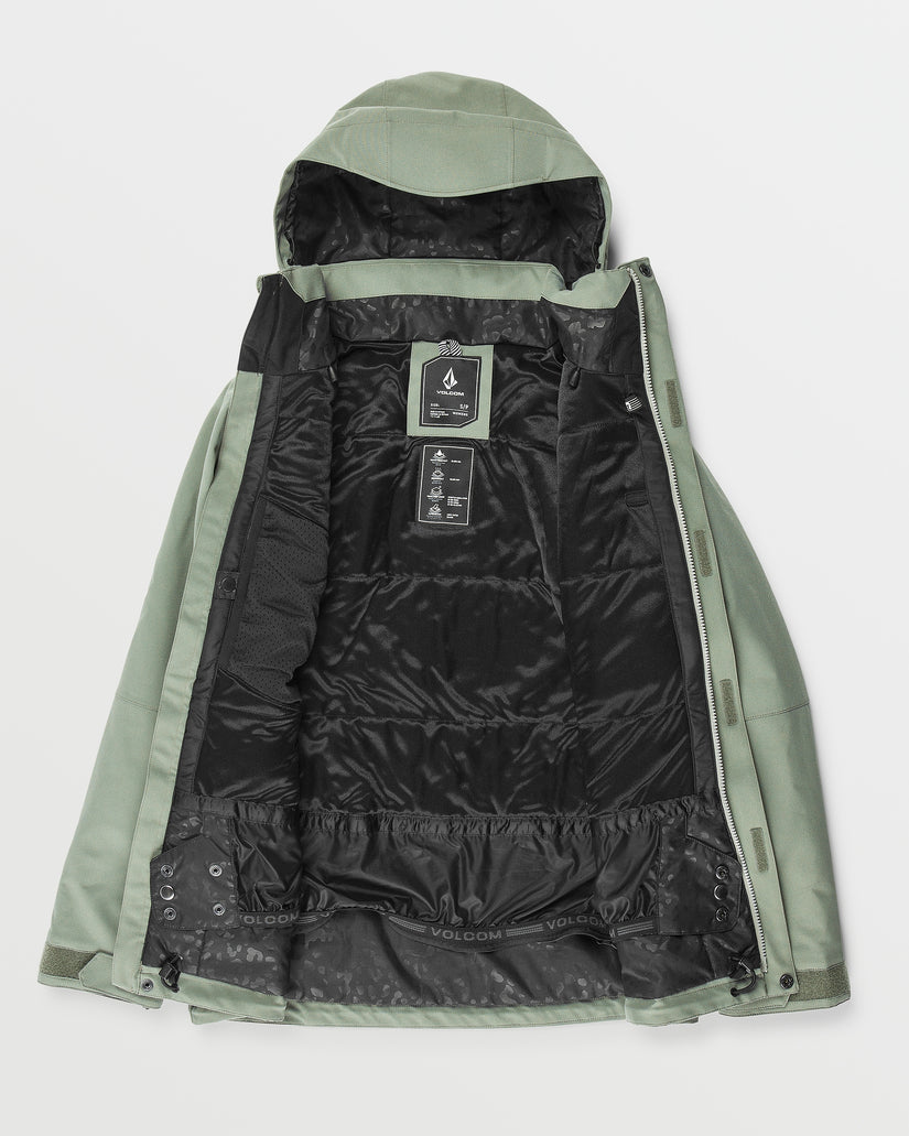 Womens Shelter 3D Stretch Jacket - Lichen Green