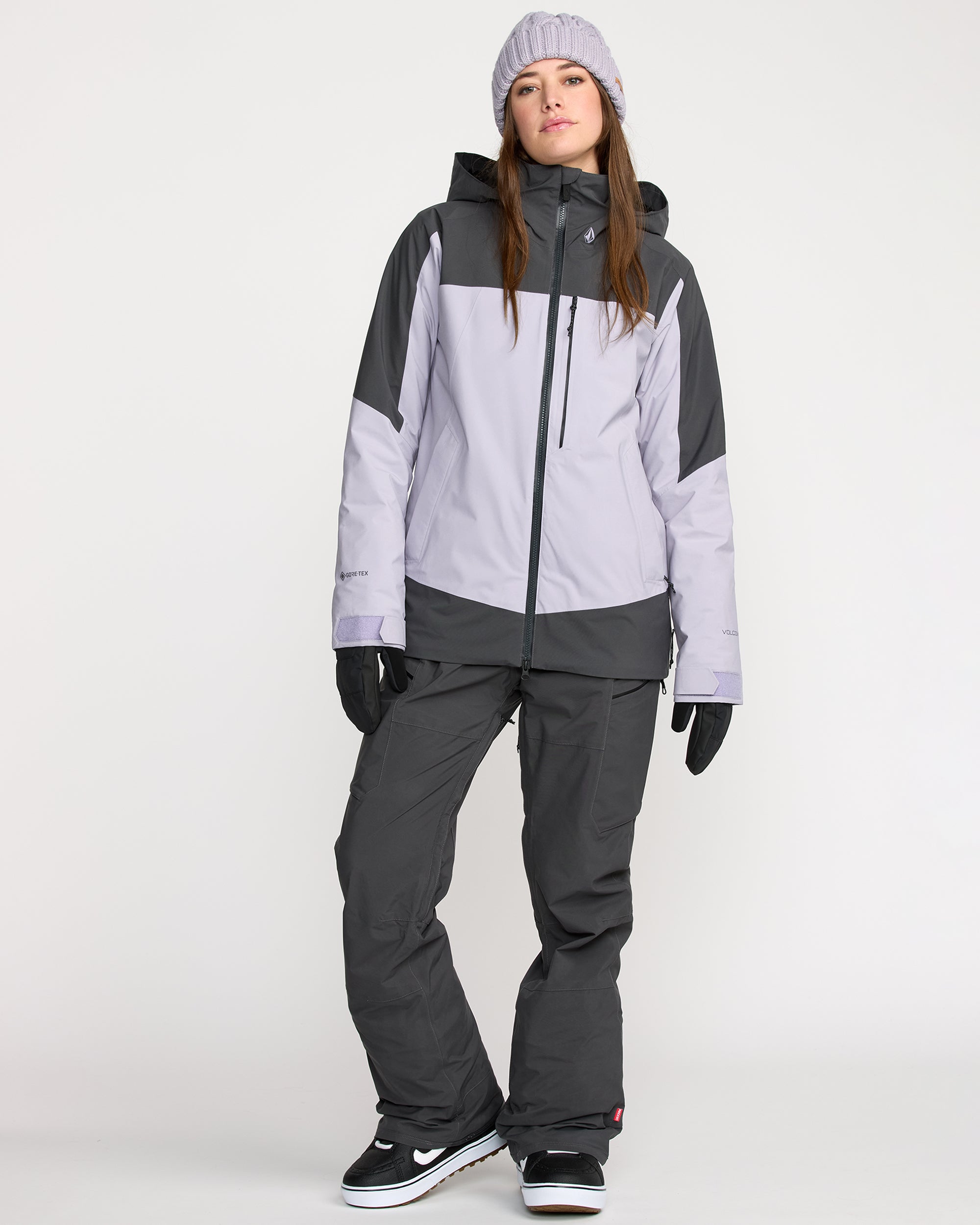 Womens 3D Stretch Gore Jacket – Lavender Aura – Volcom Australia