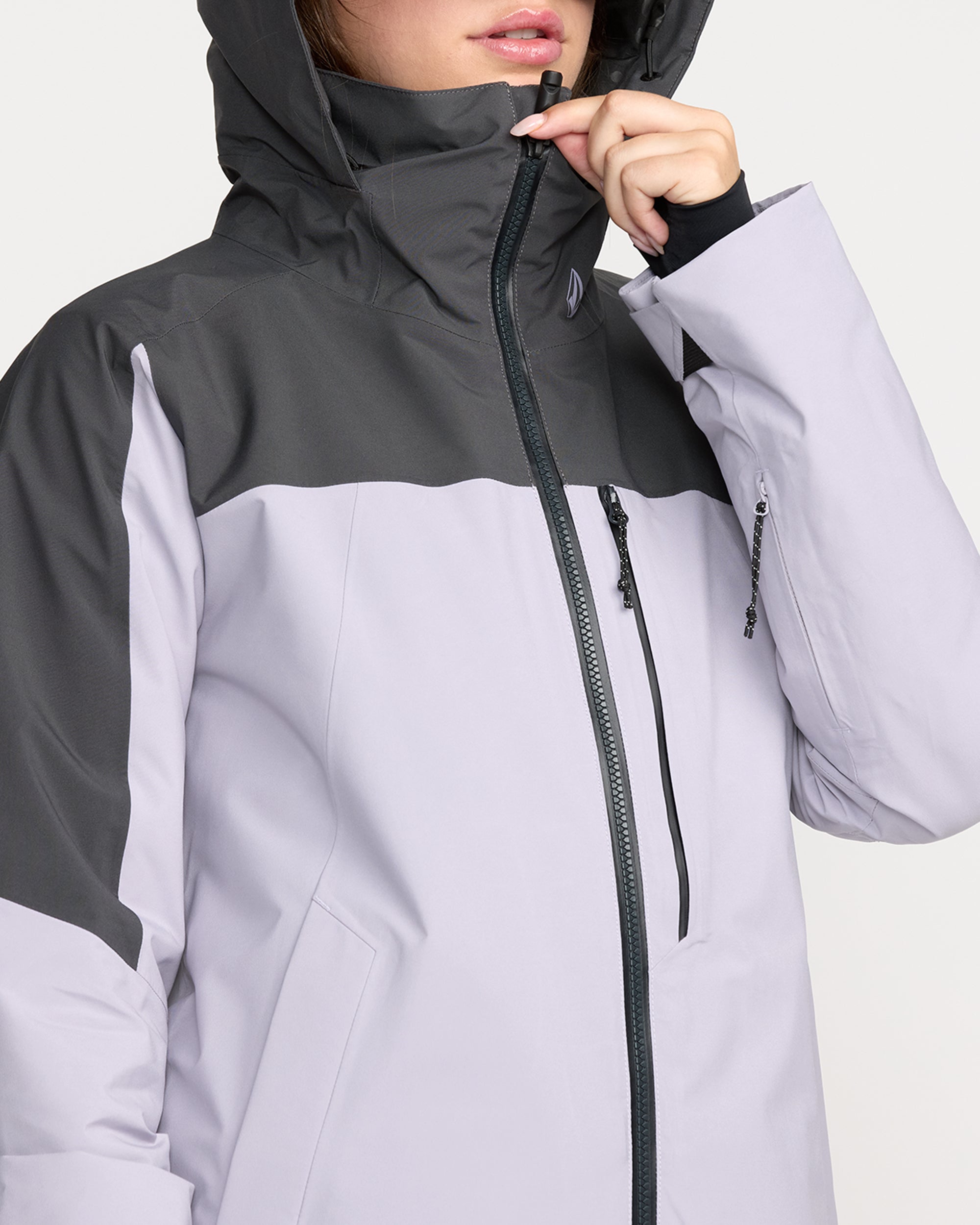 Womens 3D Stretch Gore Jacket – Lavender Aura – Volcom Australia