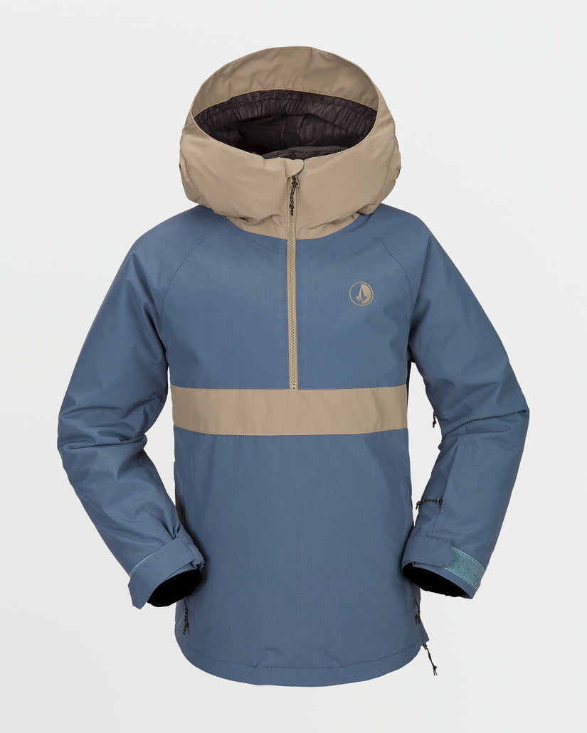 Kids Sluff Insulated Pullover - Indigo