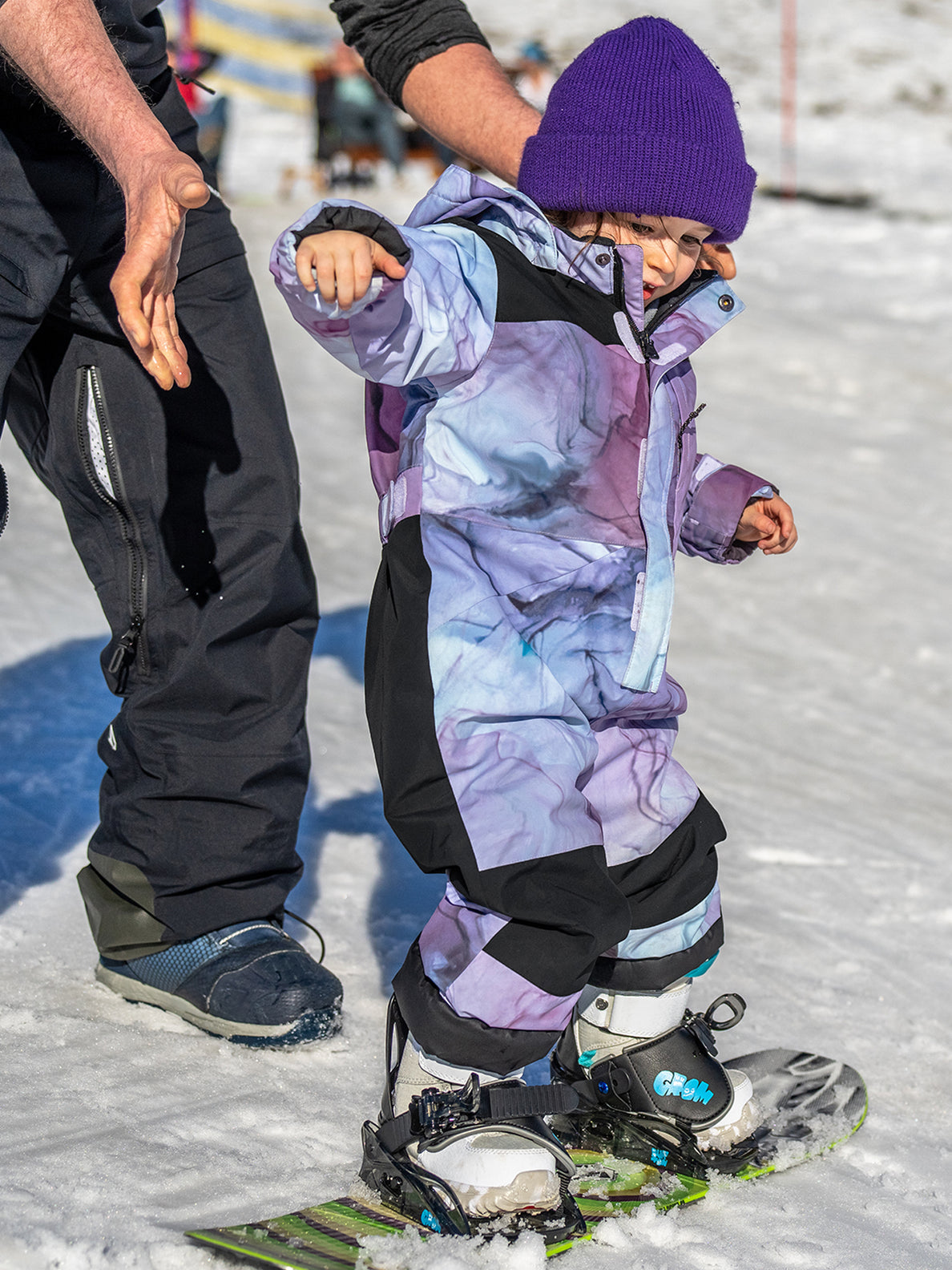Kids Volcom Toddler Onesie Glaciar Ice