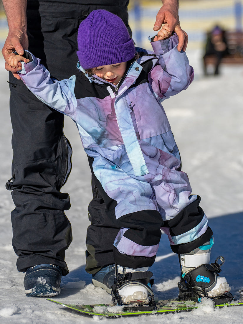 Kids Volcom Toddler Onesie - Glaciar Ice (2023)