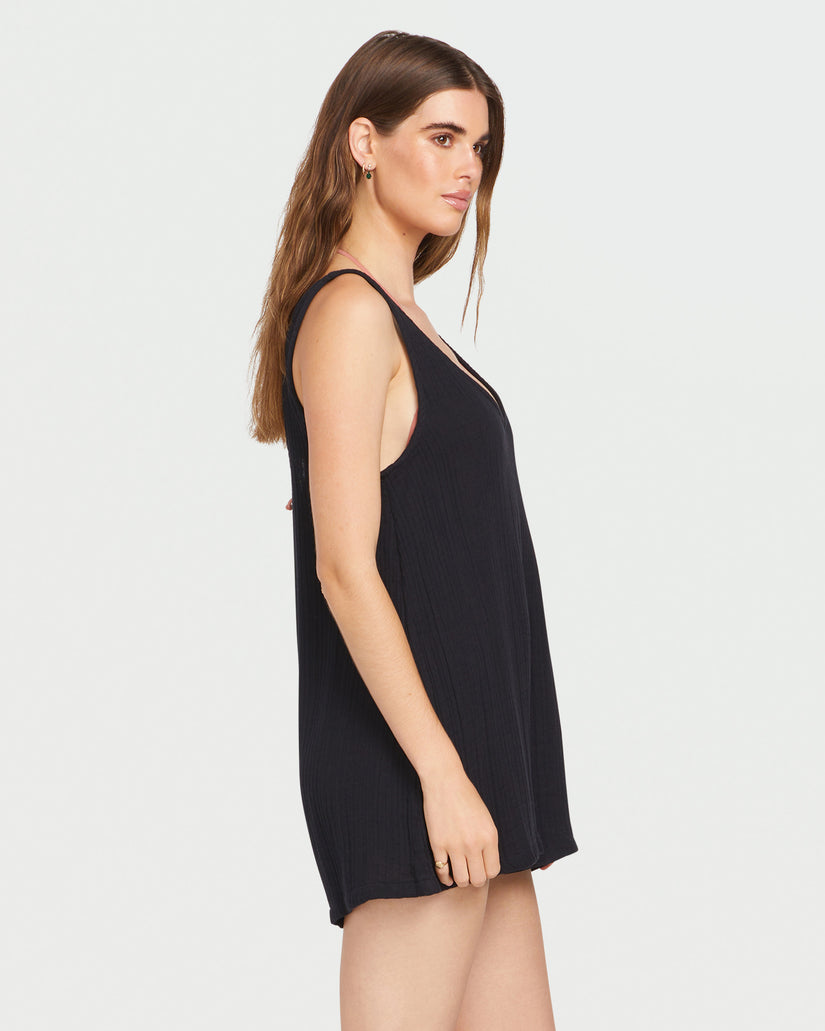 Hang Loose Romper - Black