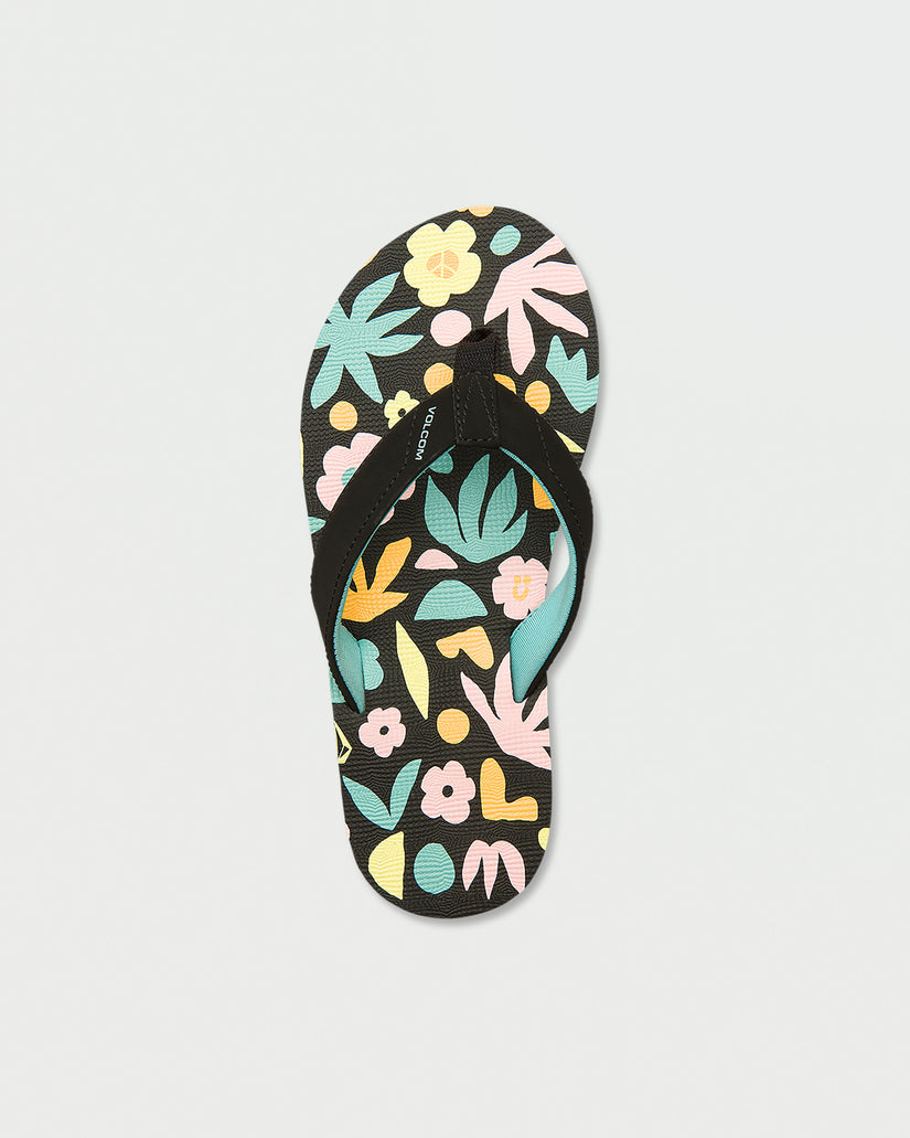 Girls Youth Vicky Sandal - Vintage Black