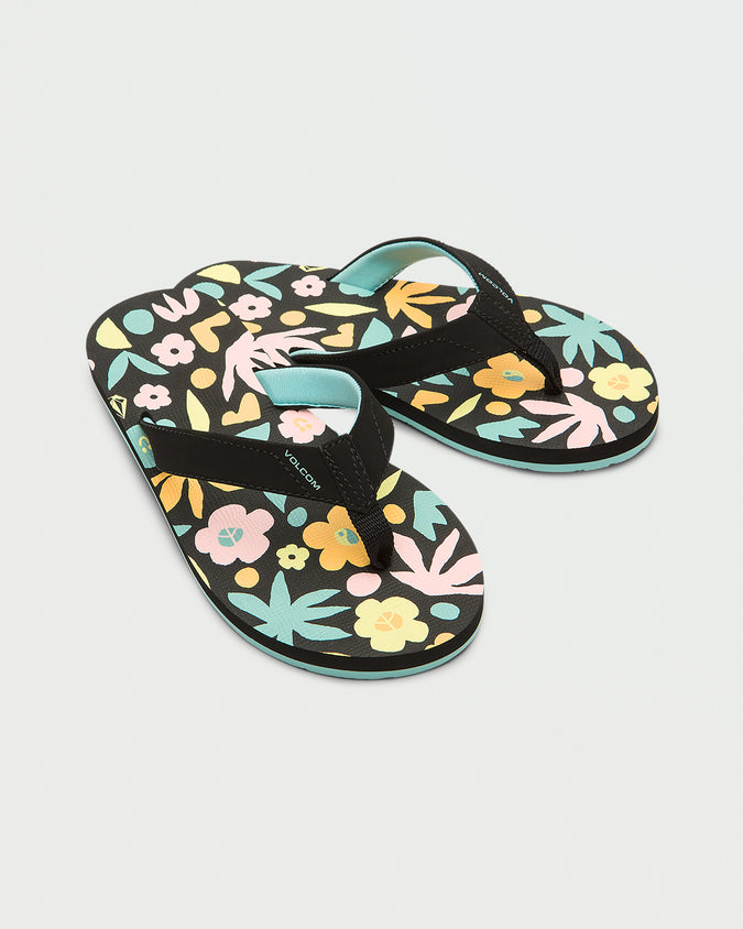 Girls Youth Vicky Sandal - Vintage Black