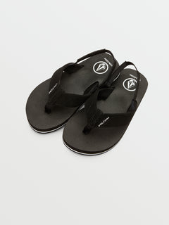 Little Youth Victor Sandals - Black