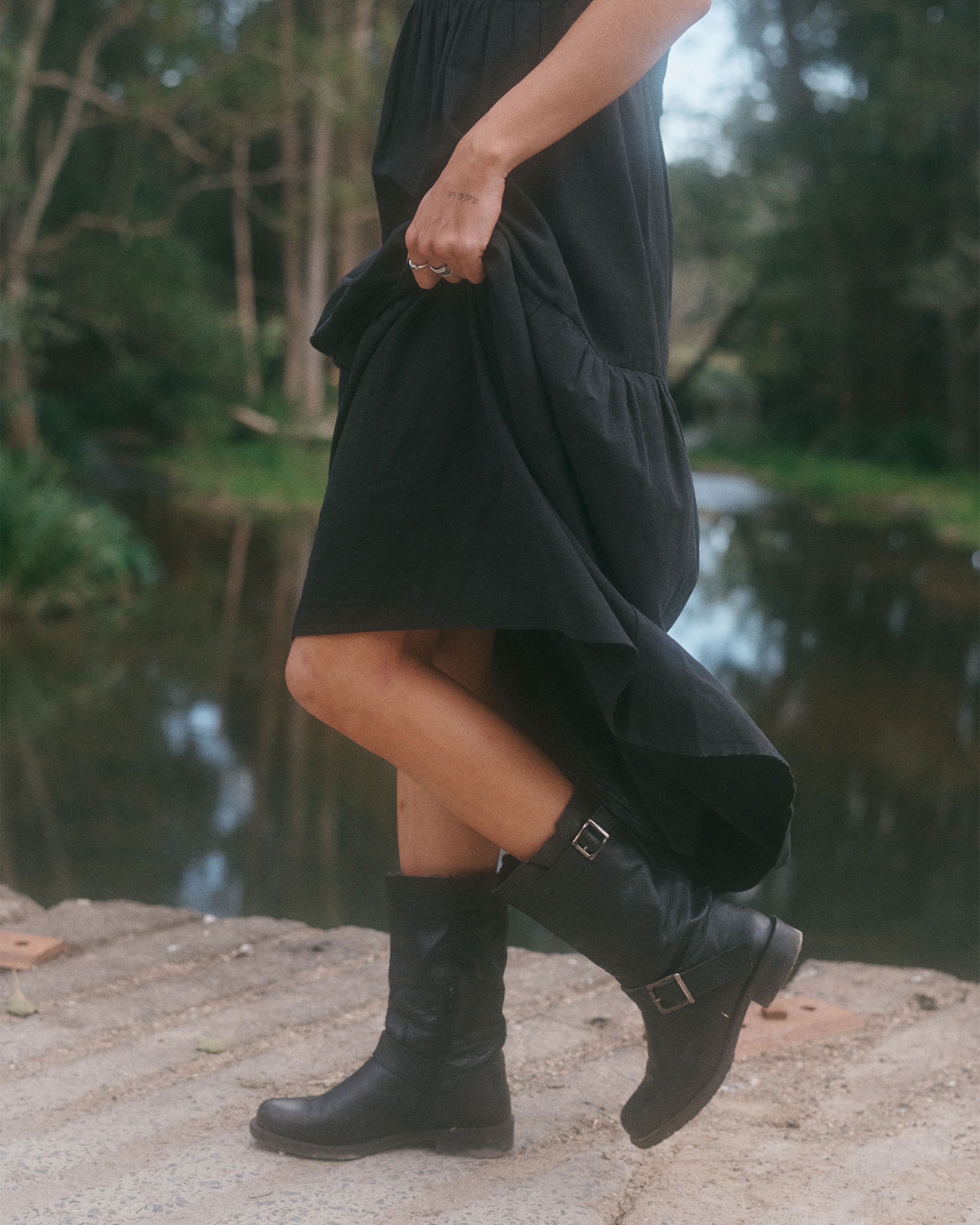 Womens Boa Maxi Dress