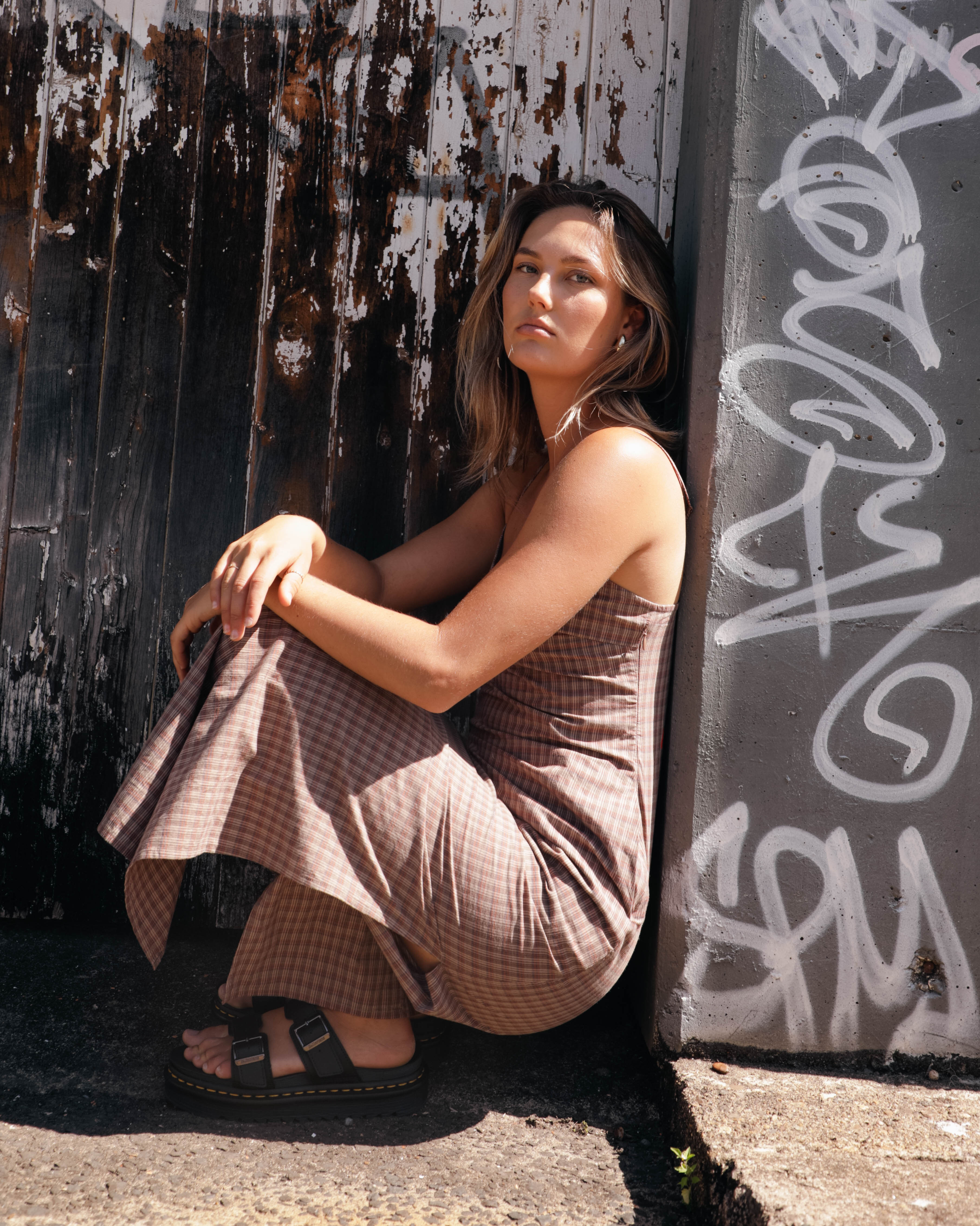 Womens Fallllin Maxi Dress
