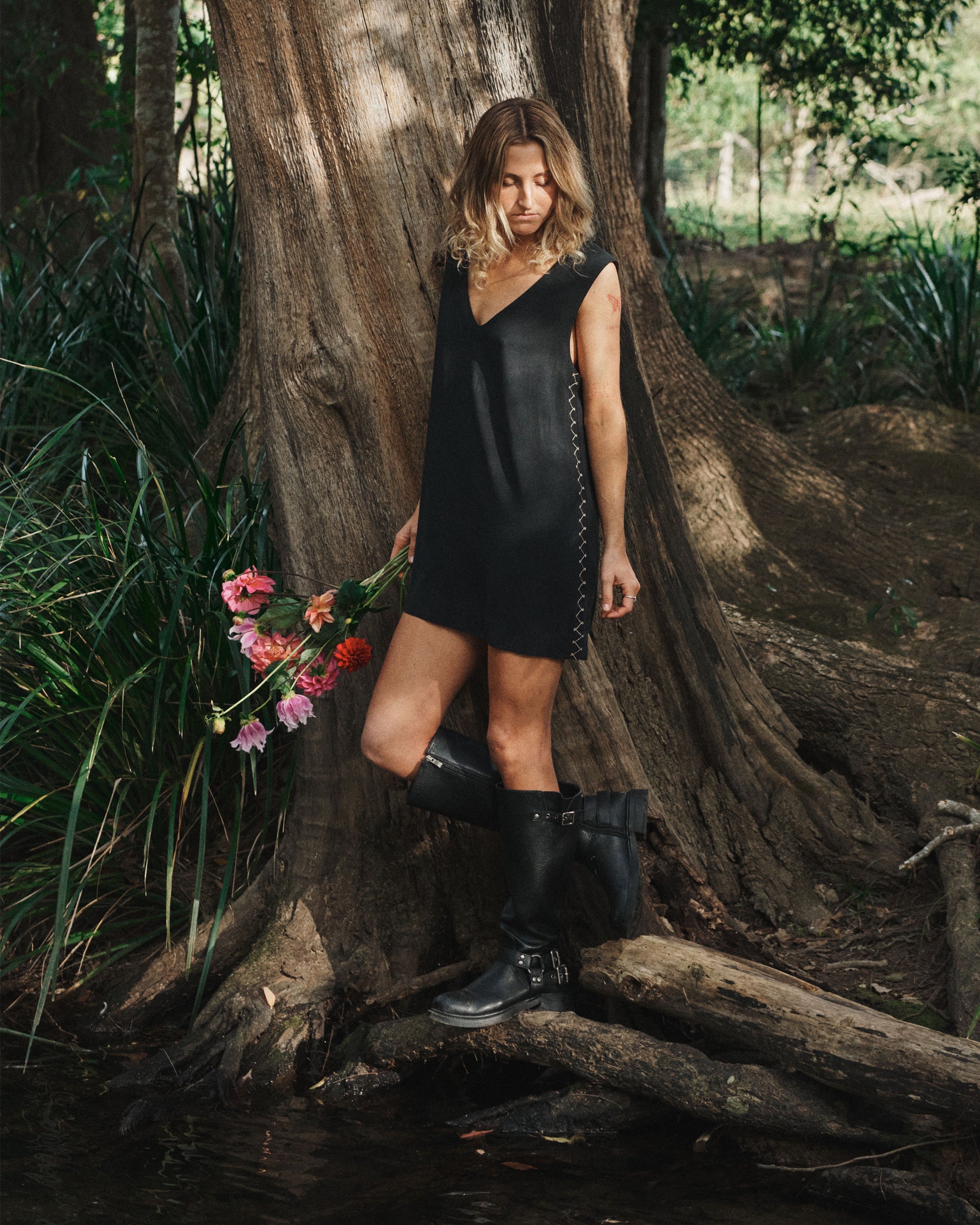 Womens Bloomz Mini Dress