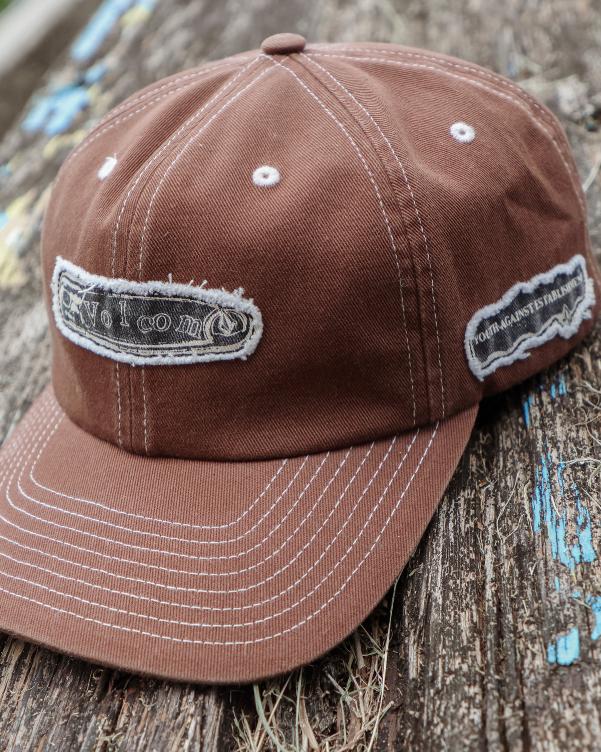 Mens Pinned Twill Dad Cap