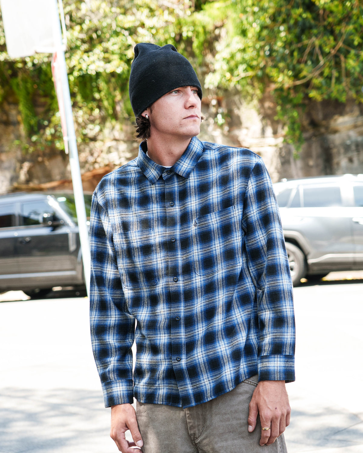 Mens Psycho Flannel Shirt