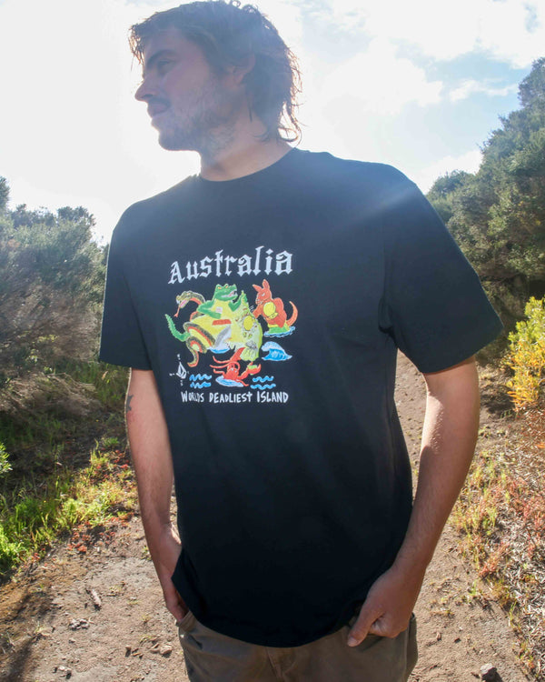 Mens Deadliest Island T-Shirt