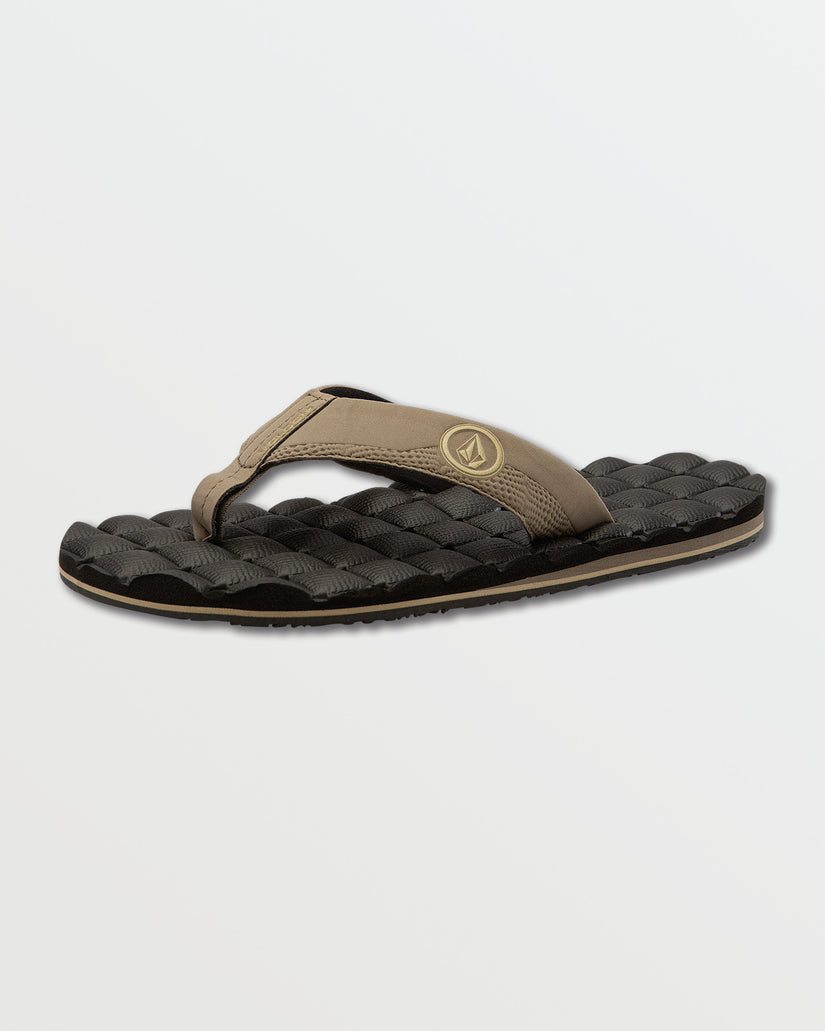 Mens Recliner Sandal - Khaki