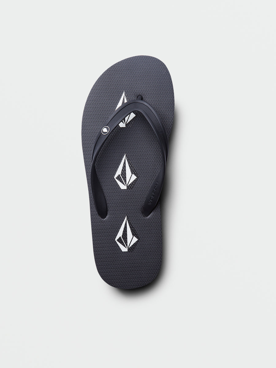 Volcom Rocker Sandali Uomo Modello Bigyth Black - Leggeri E Comodi Per L'Estate