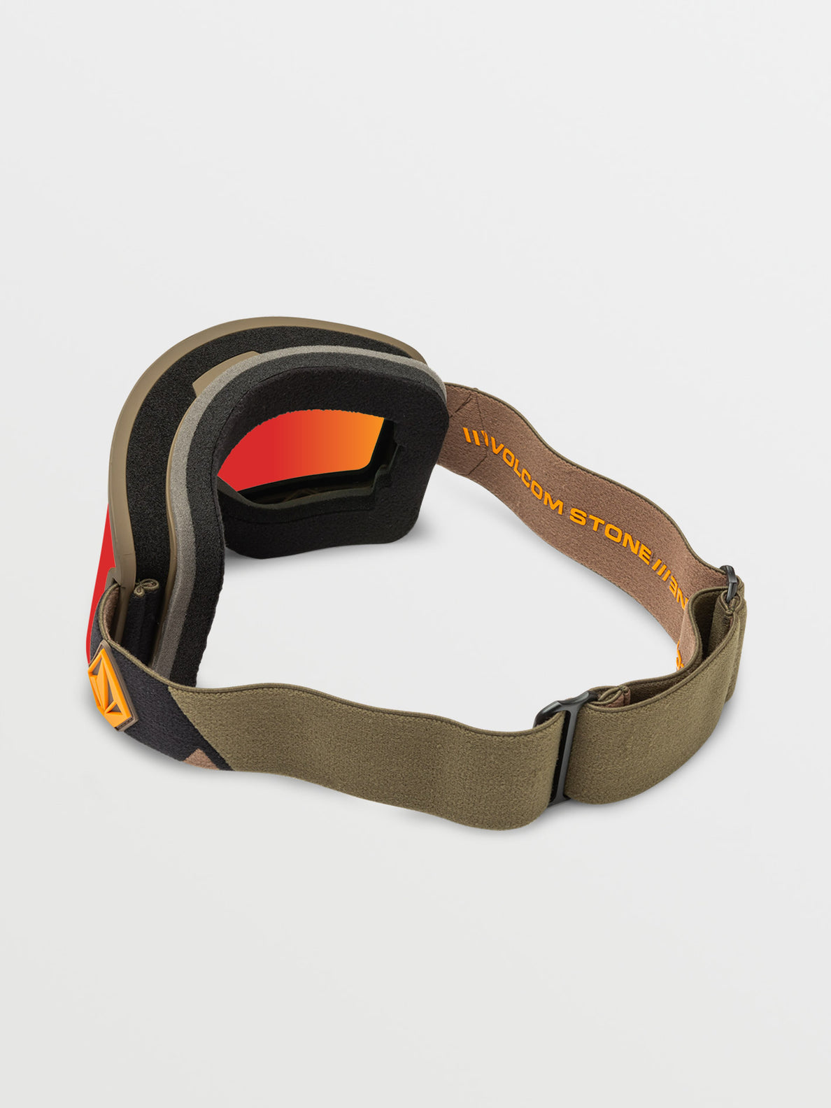 Garden Goggle - Military / Red Chrome +BL