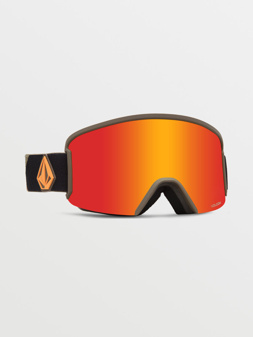 Garden Goggle - Military / Red Chrome +BL (2023)