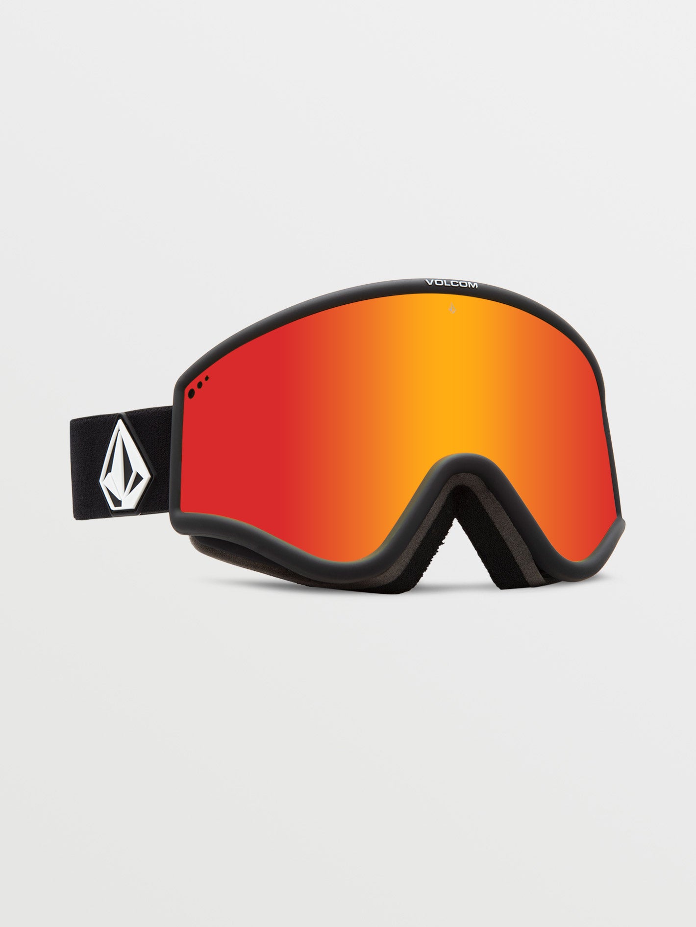 Yae Goggle - Matte Black / Red Chrome +BL (2023) | Volcom Yae Goggle - Matte Black / Red Chrome +BL (2023) | Volcom