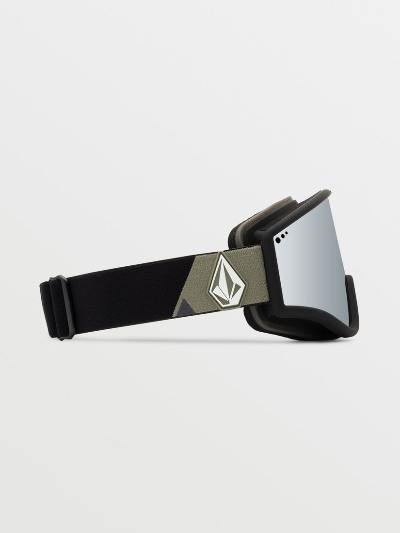 Yae Goggle - Military Black / Silver Chrome +BL (2023)