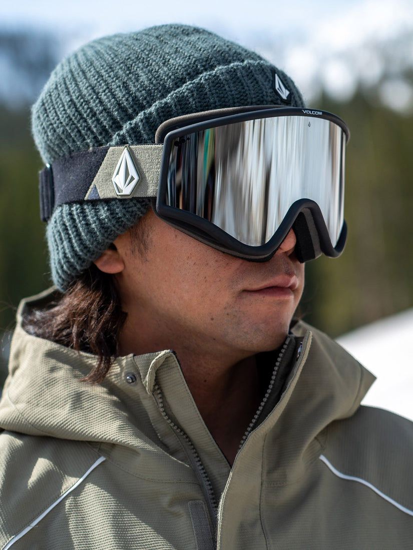 Yae Goggle - Military Black / Silver Chrome +BL (2023)
