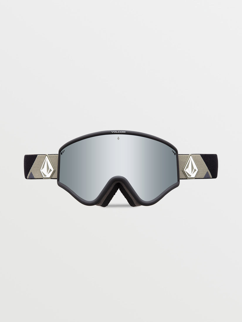 Yae Goggle - Military Black / Silver Chrome +BL (2023)
