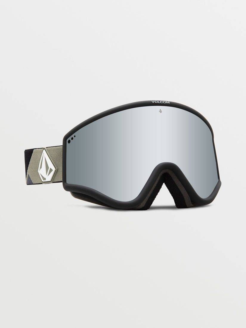 Yae Goggle - Military Black / Silver Chrome +BL (2023)