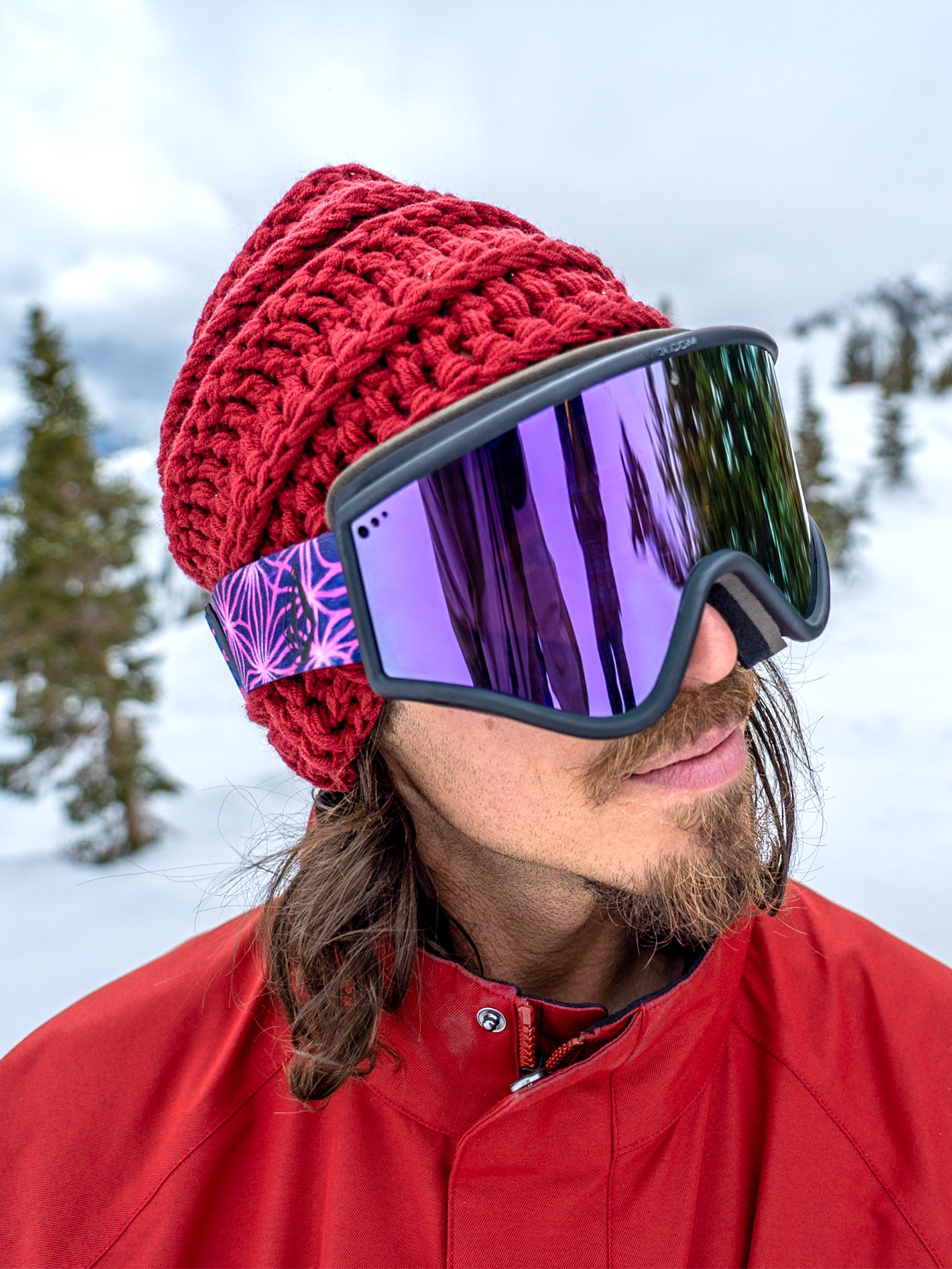 卸売 Yae Mike Volcom | (2023) +BL Chrome Purple - Goggle Ravelson その他