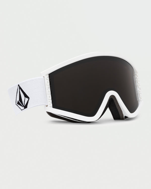 HIJINX GOGGLES MATTE WHITE/ LIGHT BRONZE