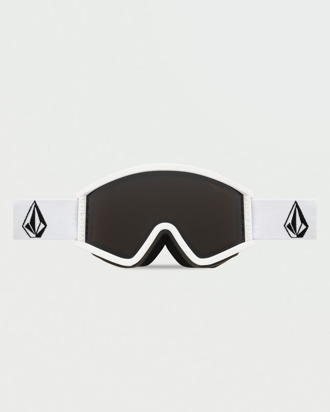 HIJINX GOGGLES MATTE WHITE/ LIGHT BRONZE