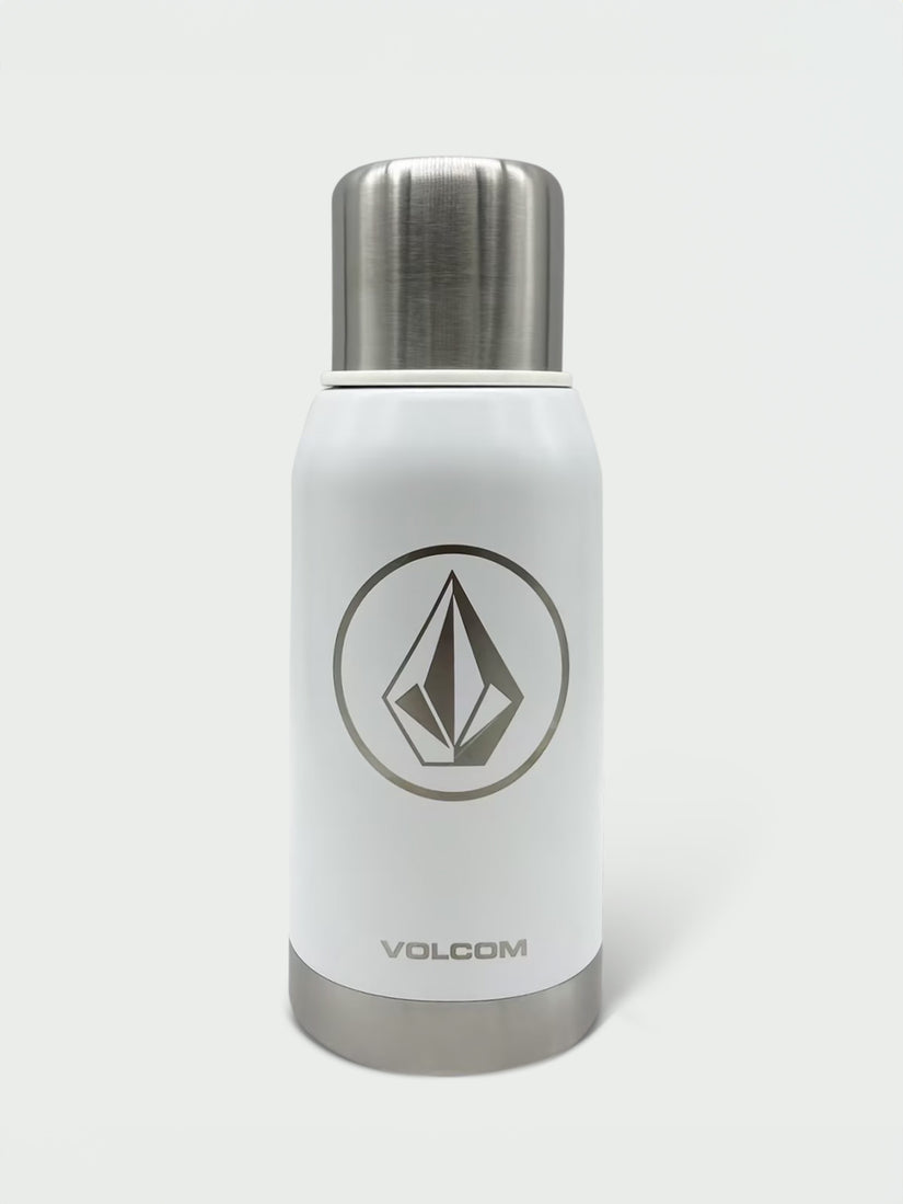 Full Metal Thermal Bottle - White