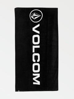 Wordmark Towel - Black White