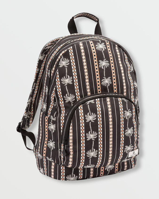 Schoolyard Canvas Backpack - Black Combo