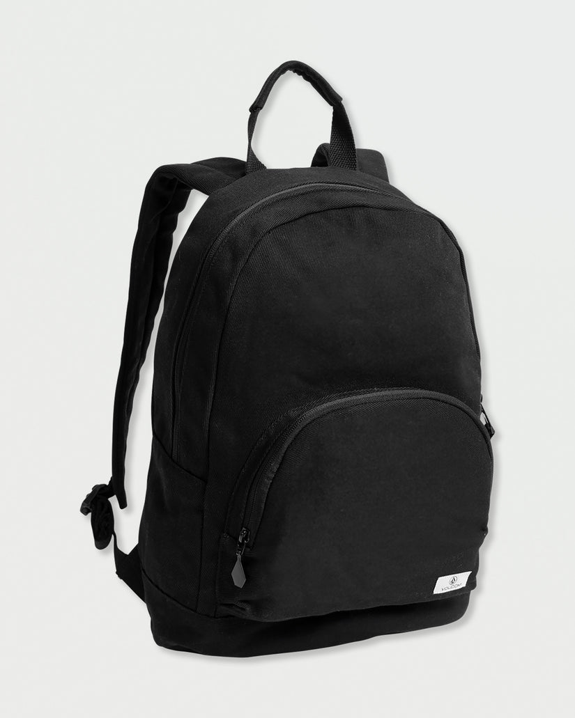 Schoolyard Canvas Backpack - New Black