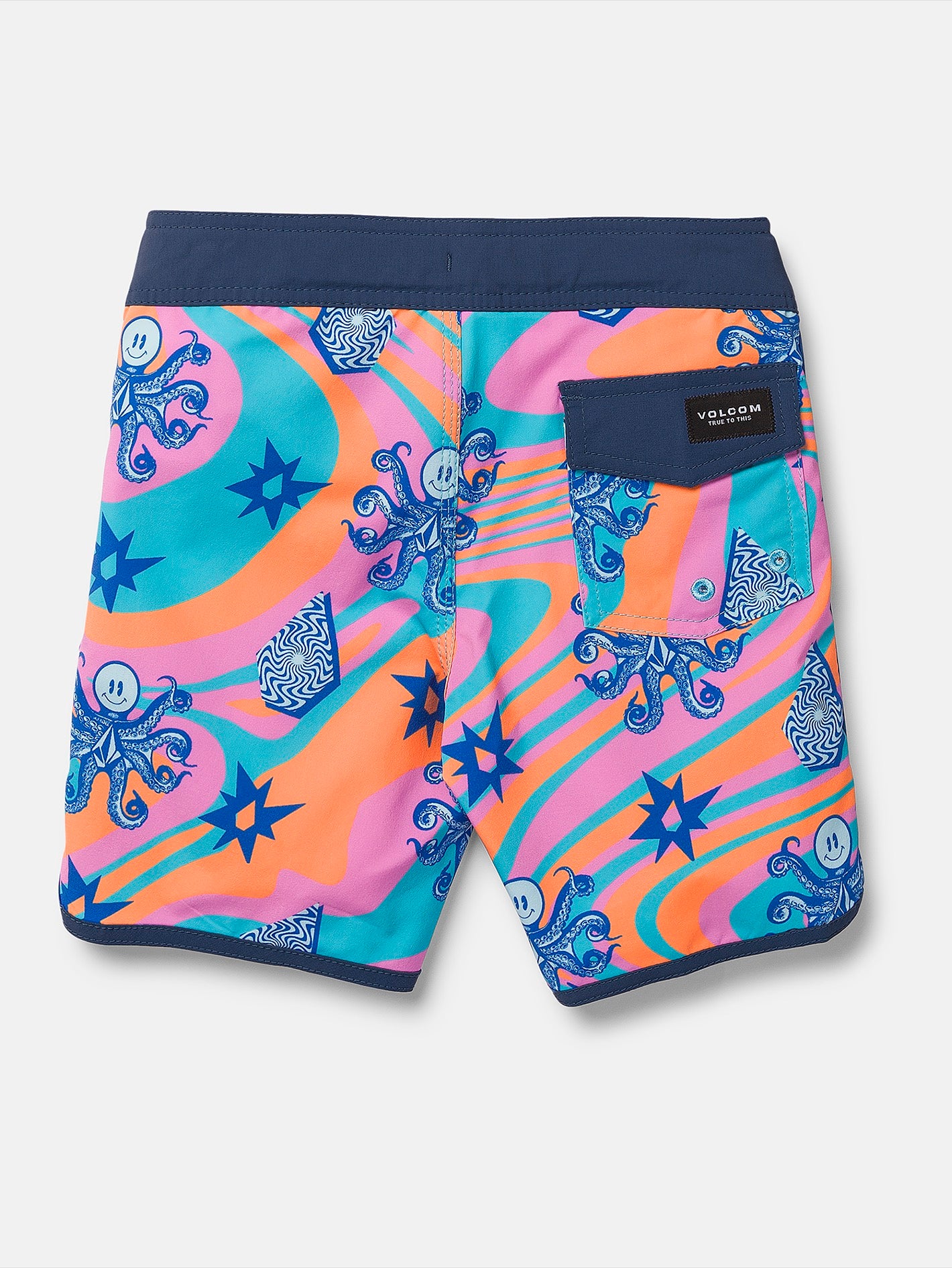 Little Youth Octoparty Scallop Mod Boardshort