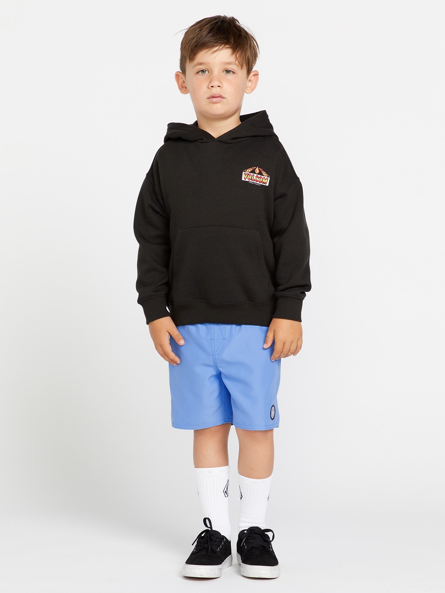 Little Youth Flamey V Pullover