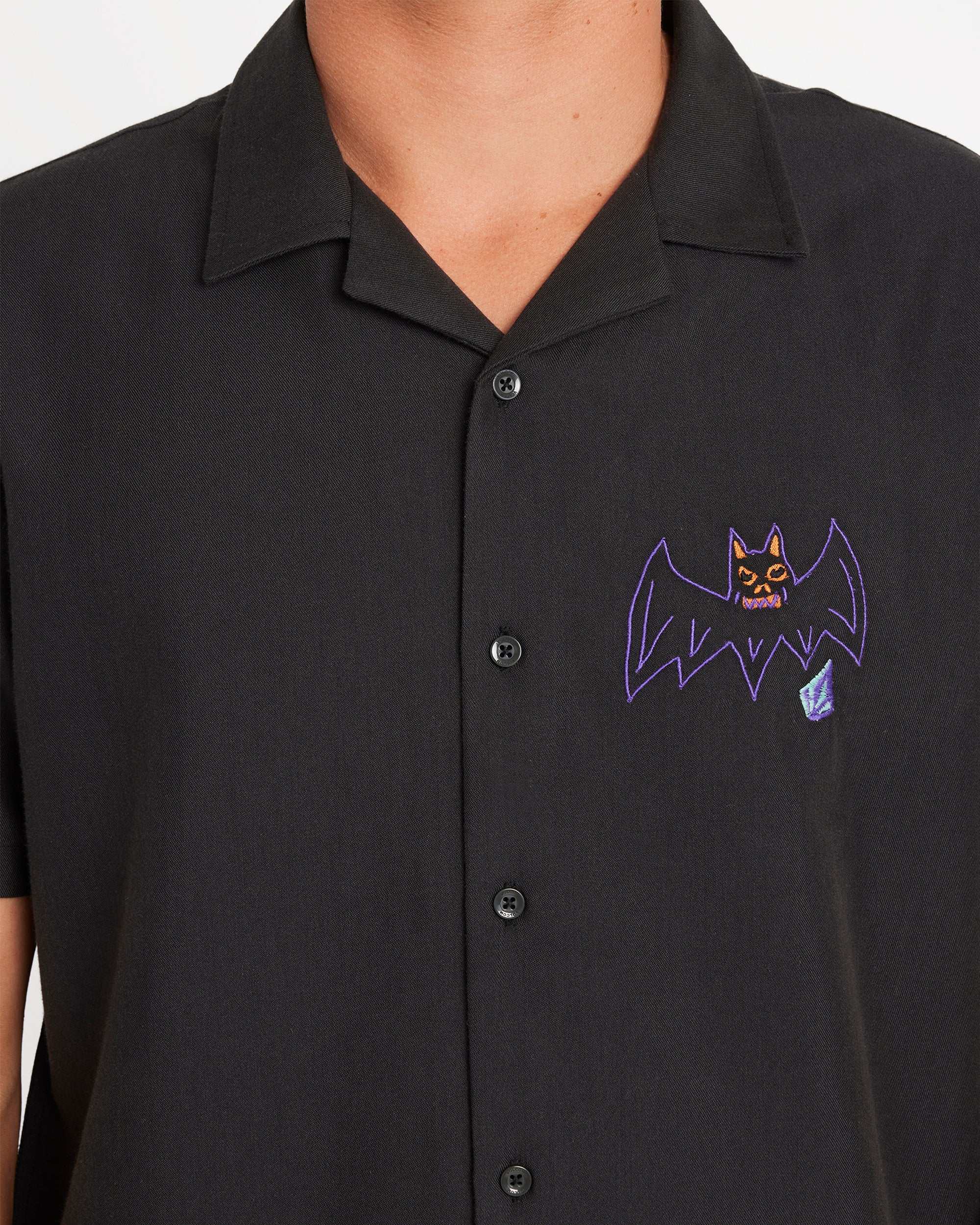 Featured Artist Ozzy Woven Short Sleeve Top