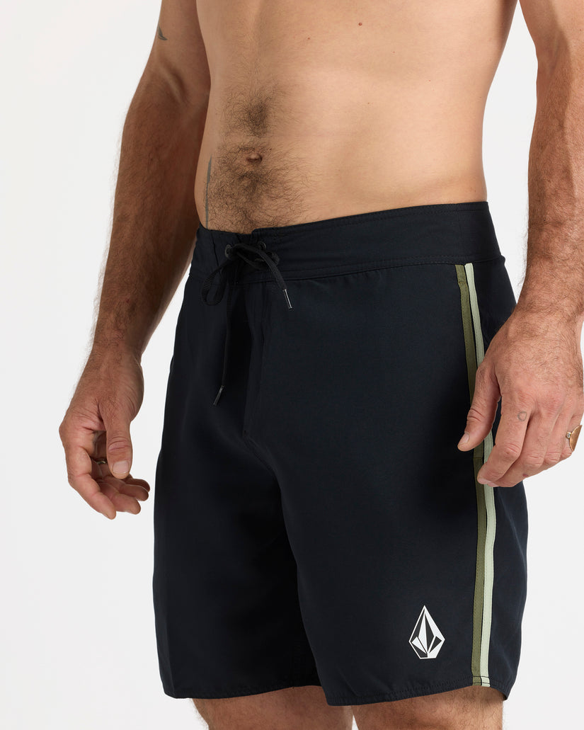 Lawton 18" Boardshorts - Black