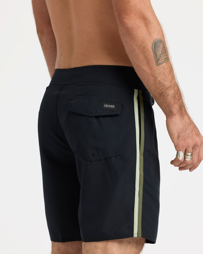 Lawton 18" Boardshorts - Black